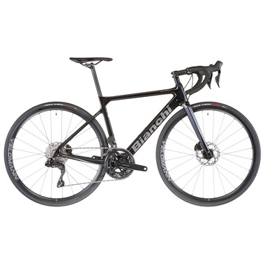 Bicicleta de carrera BIANCHI SPRINT DISC Shimano 105 Di2 34/50 Negro 2023 0